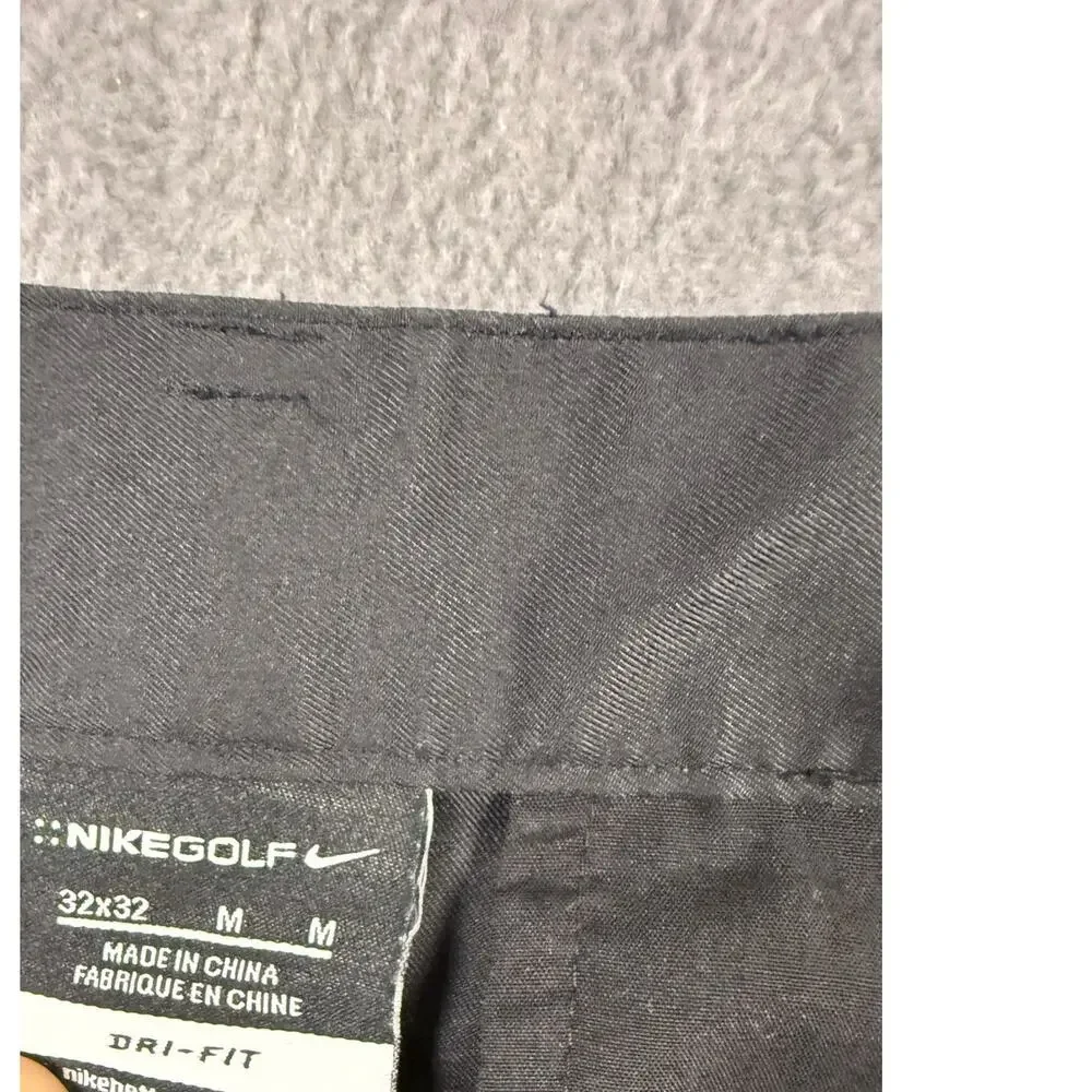 Nike Golf Dri-Fit Men's Pants Size 32x32 (Medium)‎ Black Slacks Chino Pants